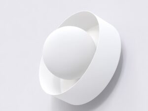 Wandlamp Slaakone Oranje Ø10 cm