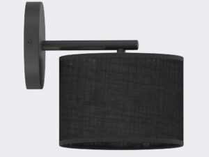Wandlamp Kloossir Zwart Ø20 cm