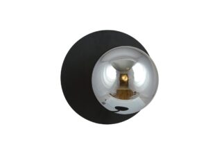 Wandlamp Cubora Zwart Ø14 cm