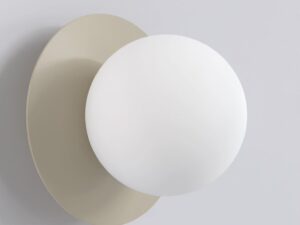 Wandlamp Bolvun Wit Ø10 cm