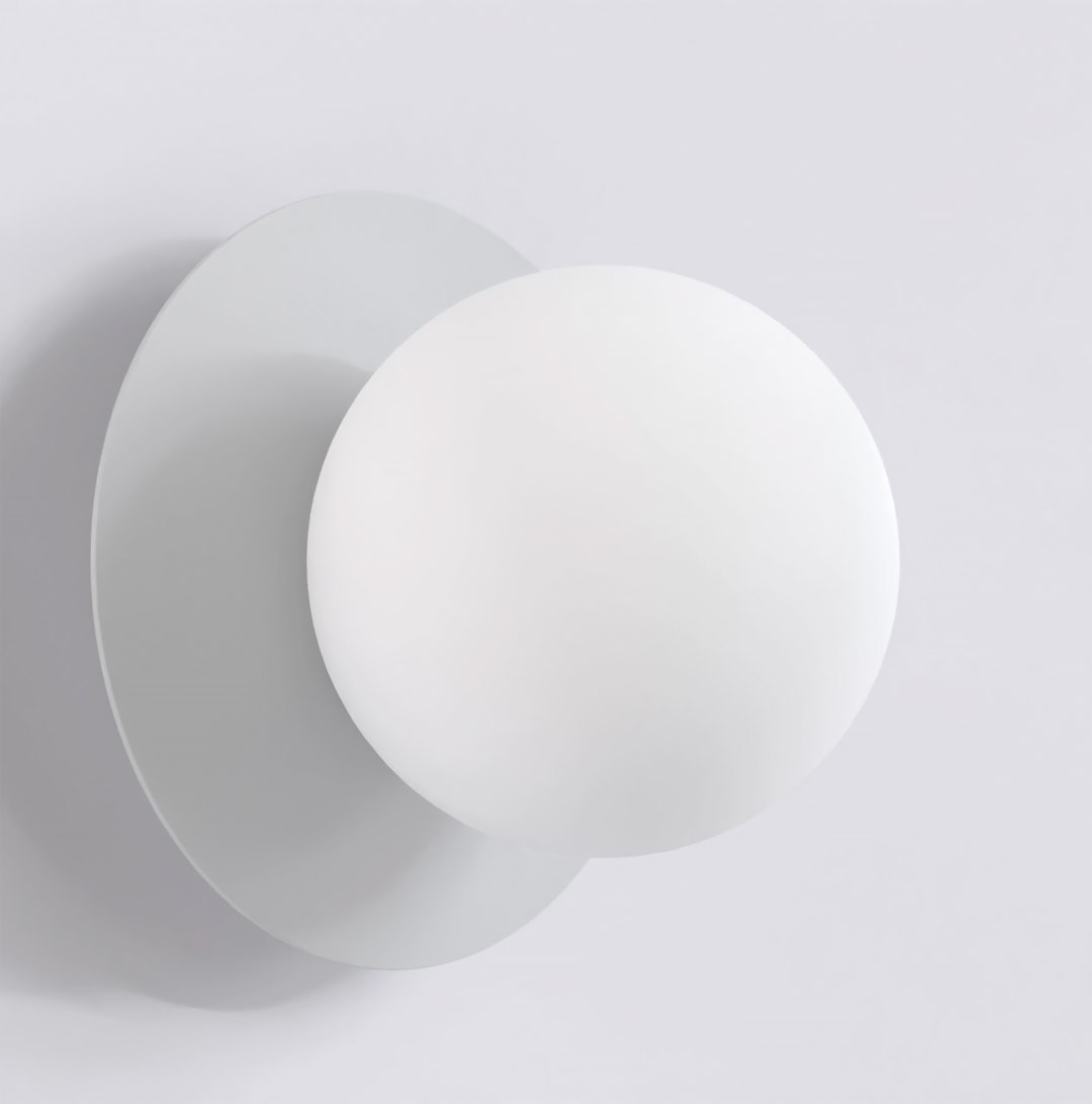 Wandlamp Ceelvo Grijs Ø10 cm