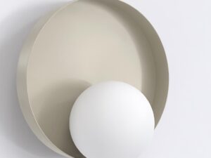 Wandlamp Klooltine Wit Ø10 cm