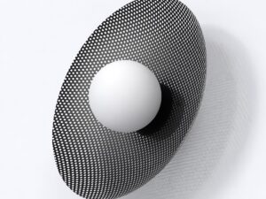 Wandlamp Tonella Zwart Ø10 cm