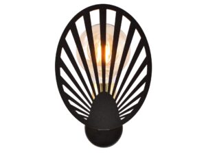 Wandlamp Klelum Zwart
