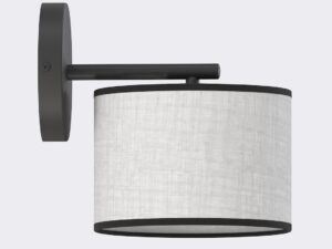 Wandlamp Luran Grijs Ø20 cm