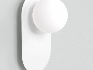 Plafondlamp Kaurdal Wit Ø10 cm