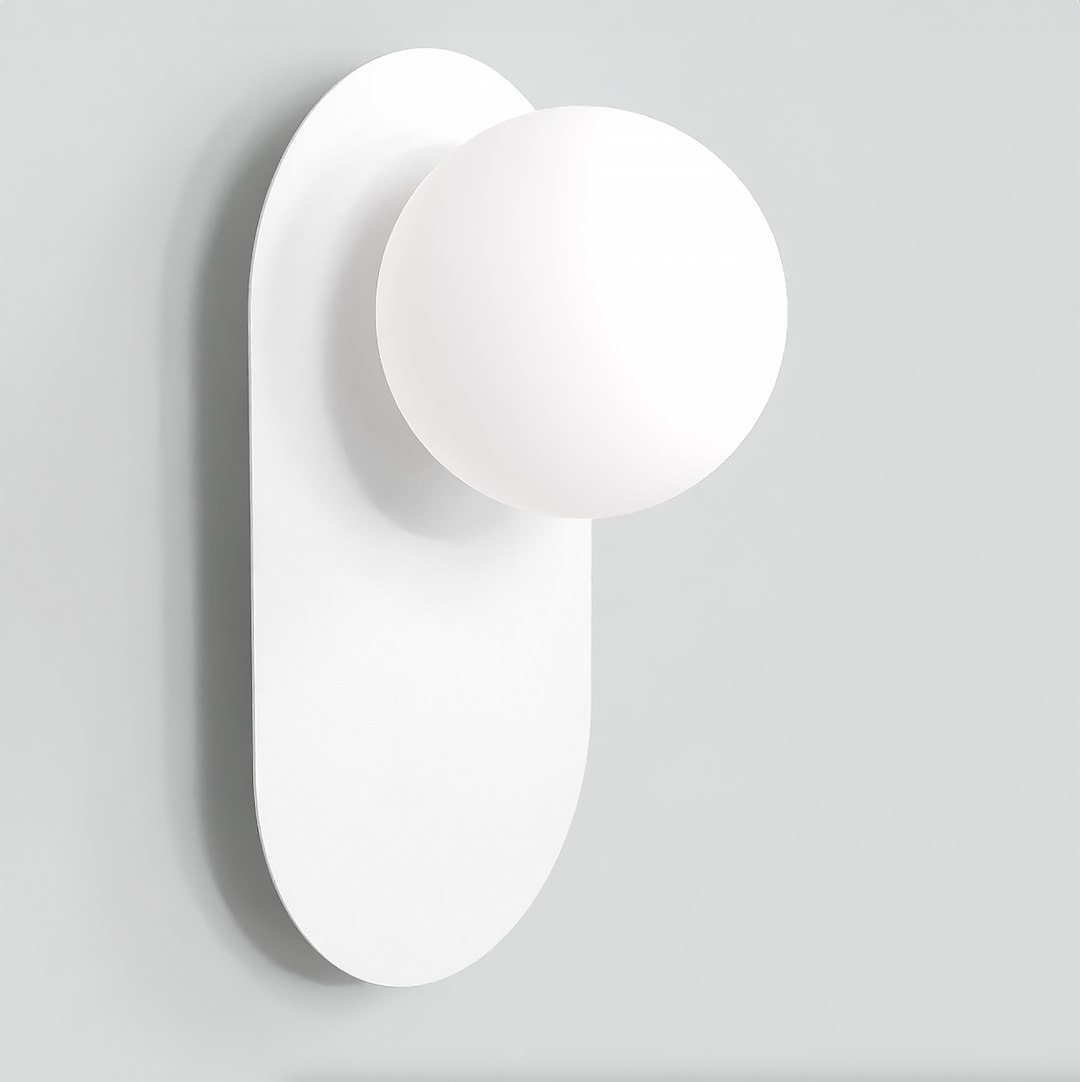 Plafondlamp Kaurdal Wit Ø10 cm