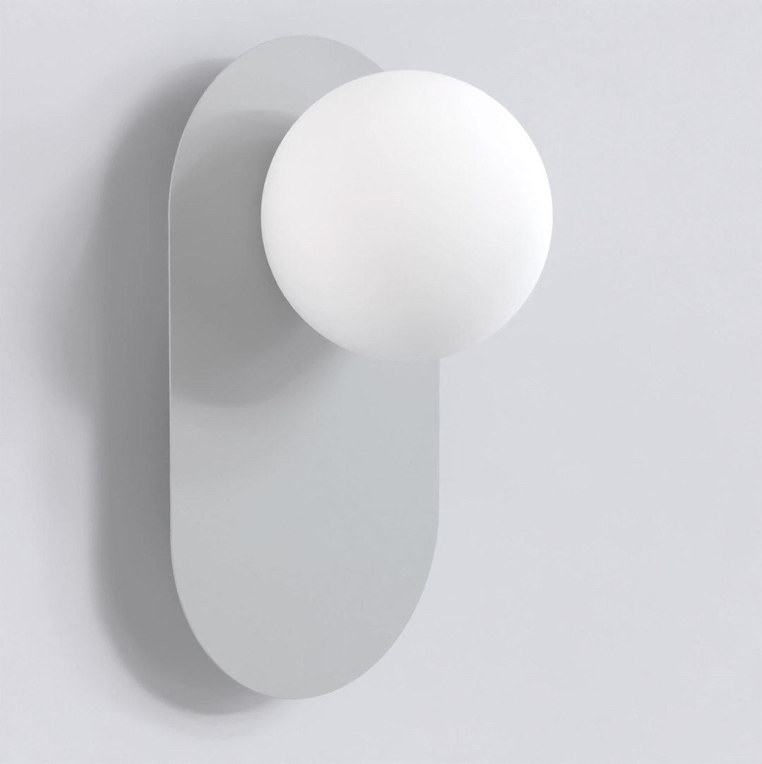 Plafondlamp Greitea Grijs Ø10 cm