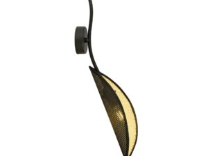 Wandlamp Kurmine Zwart Ø12 cm