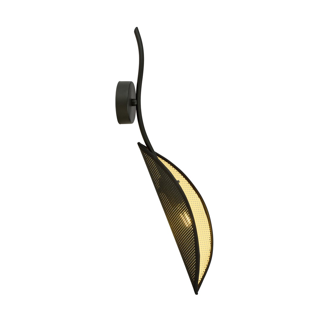 Wandlamp Kurmine Zwart Ø12 cm