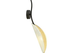Wandlamp Florir Zwart Ø12 cm