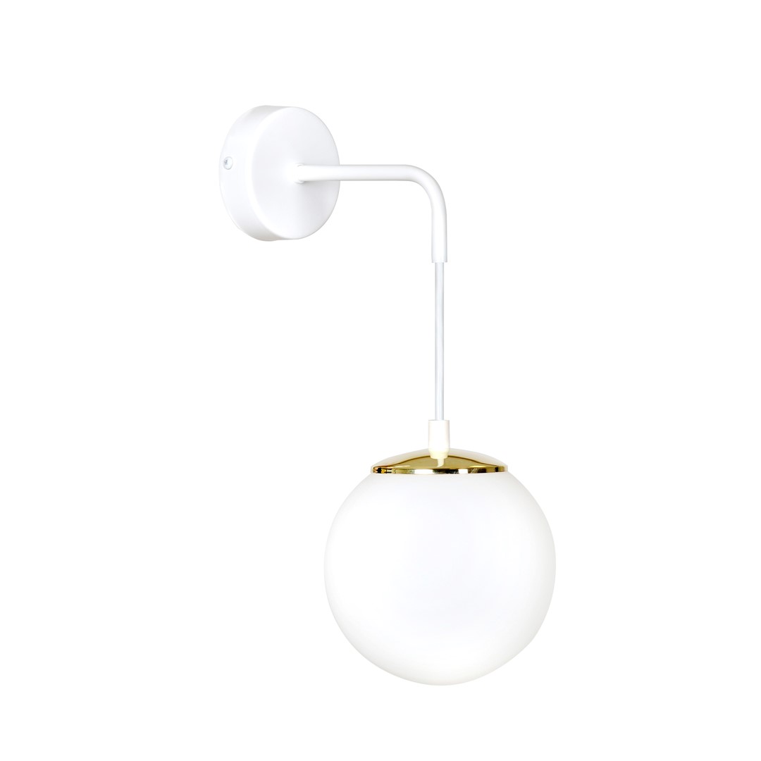 Wandlamp Grauvor Wit Ø15 cm