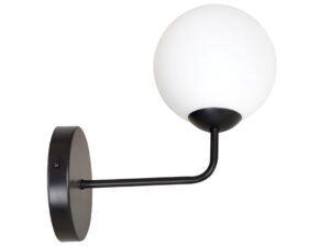 Wandlamp Leirnond Zwart Ø15 cm
