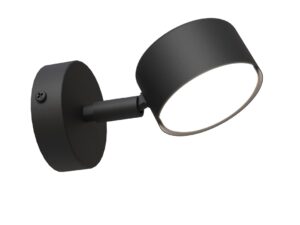 Wandlamp Ruskella Zwart