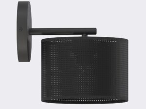 Wandlamp Fleindane Zwart Ø20 cm