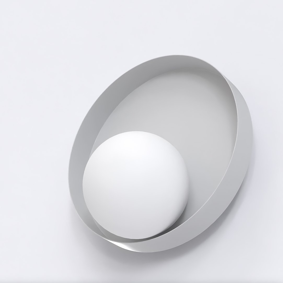 Wandlamp Peermum Wit Ø10 cm - Afbeelding 2