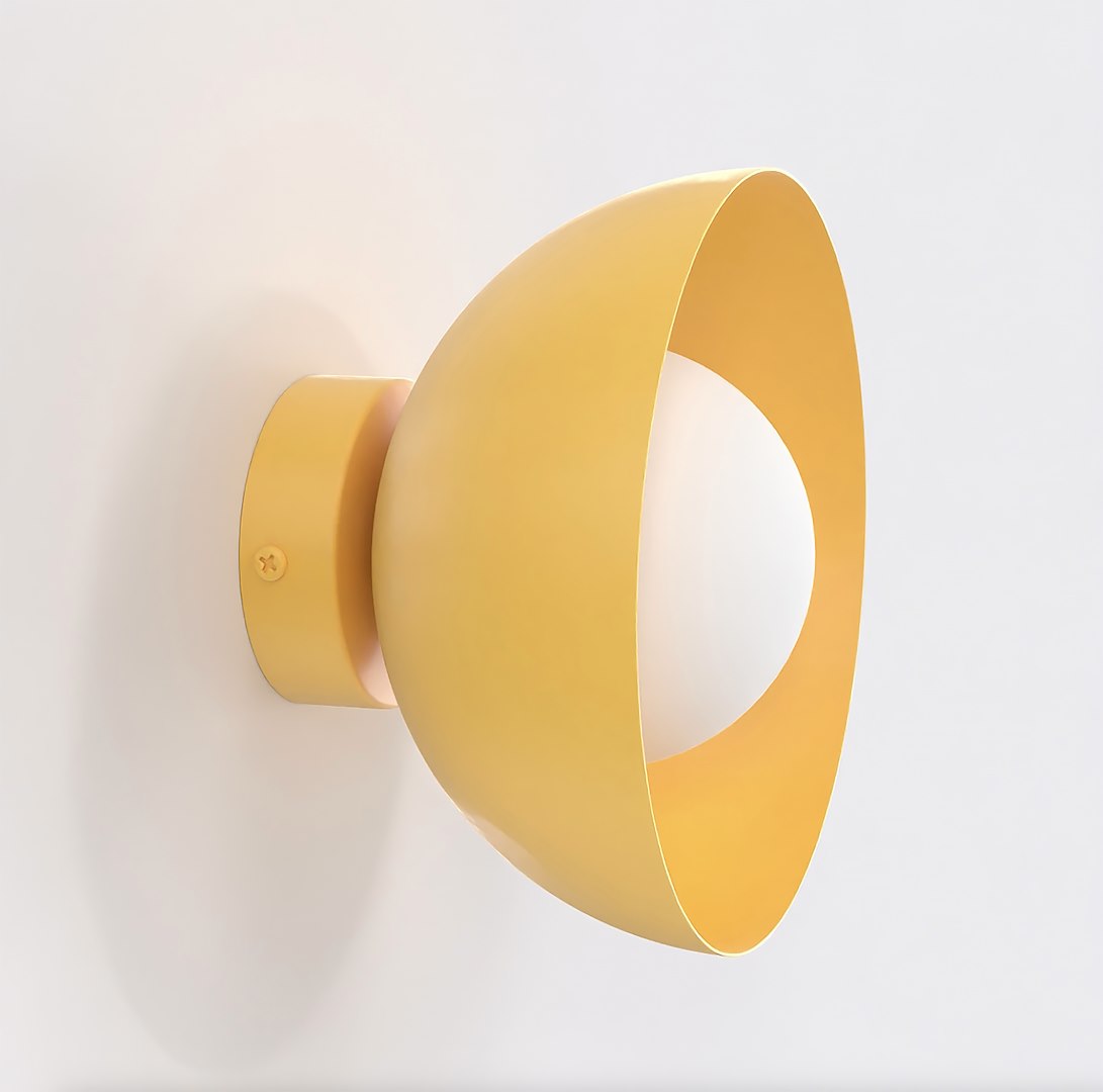 Wandlamp Mausella Oranje Ø10 cm - Afbeelding 2