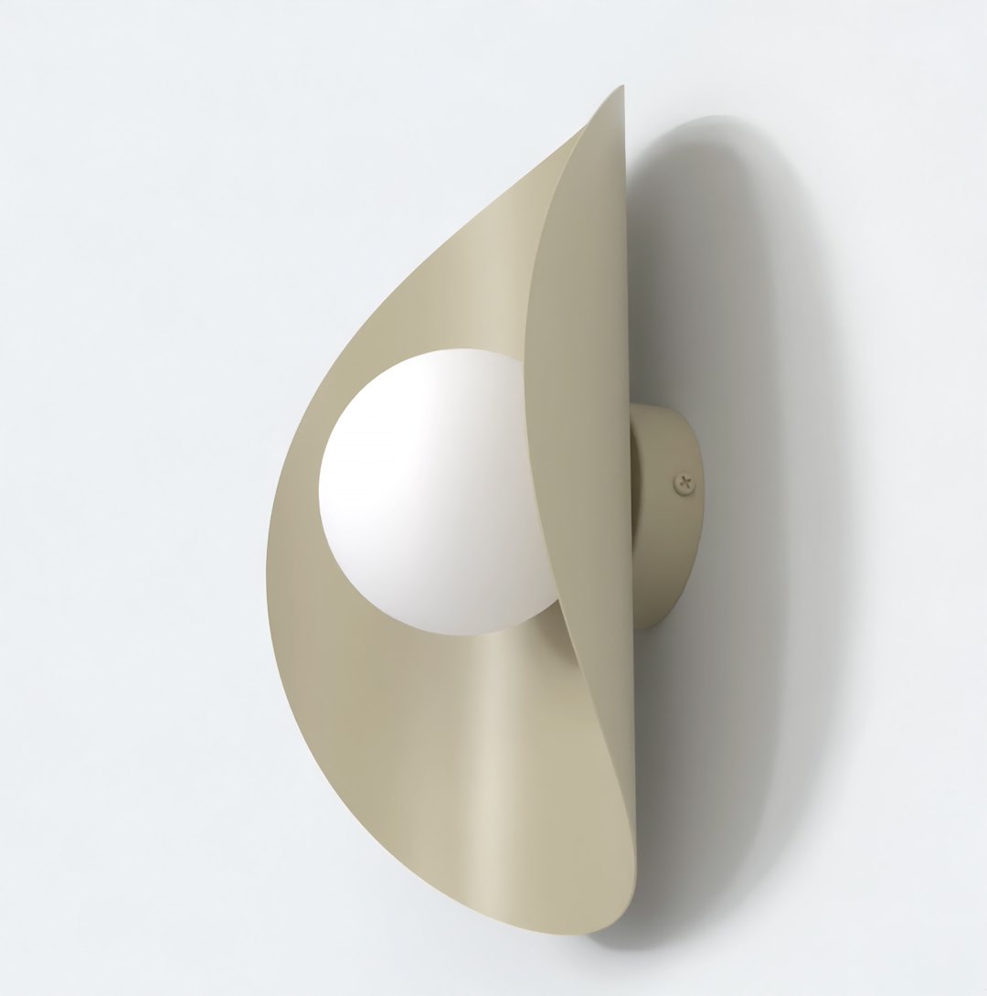 Wandlamp Hierri Wit Ø10 cm - Afbeelding 2