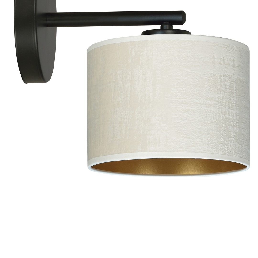 Wandlamp Baullor Zwart Ø20 cm - Afbeelding 2