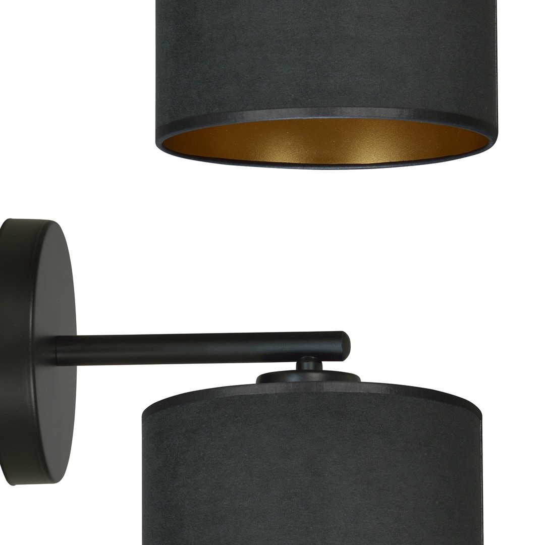Wandlamp Jeedis Zwart Ø20 cm - Afbeelding 2