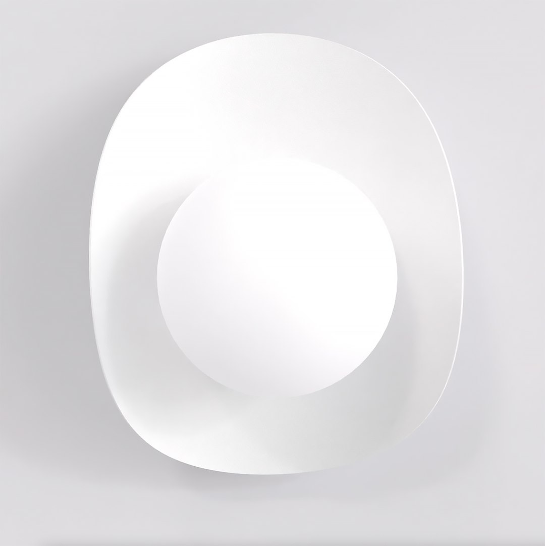 Wandlamp Brootesta Wit Ø10 cm - Afbeelding 2