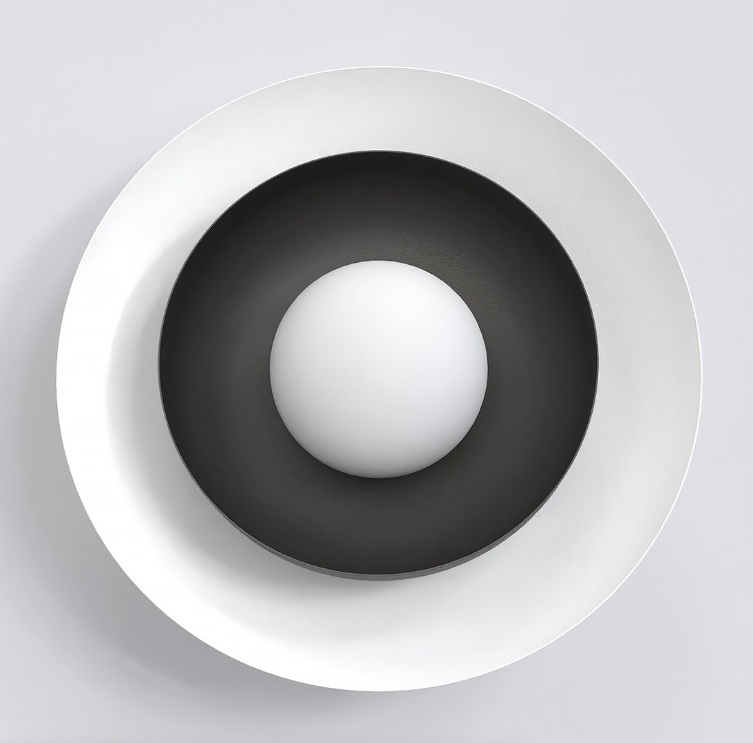Wandlamp Kobe Wit Ø10 cm - Afbeelding 2
