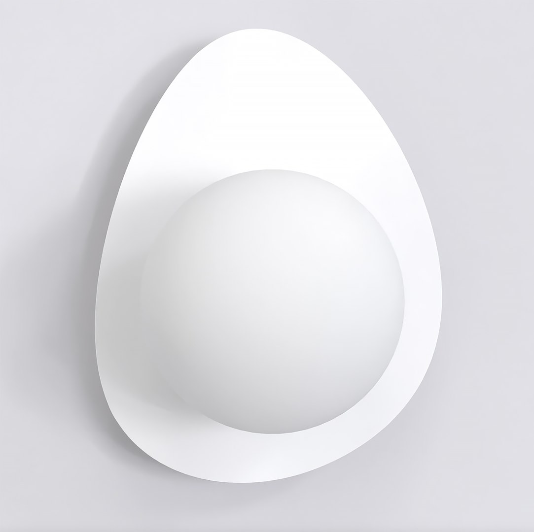 Wandlamp Dibar Wit Ø10 cm - Afbeelding 2