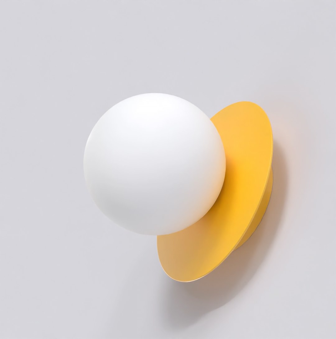 Wandlamp Damme Oranje Ø10 cm - Afbeelding 2