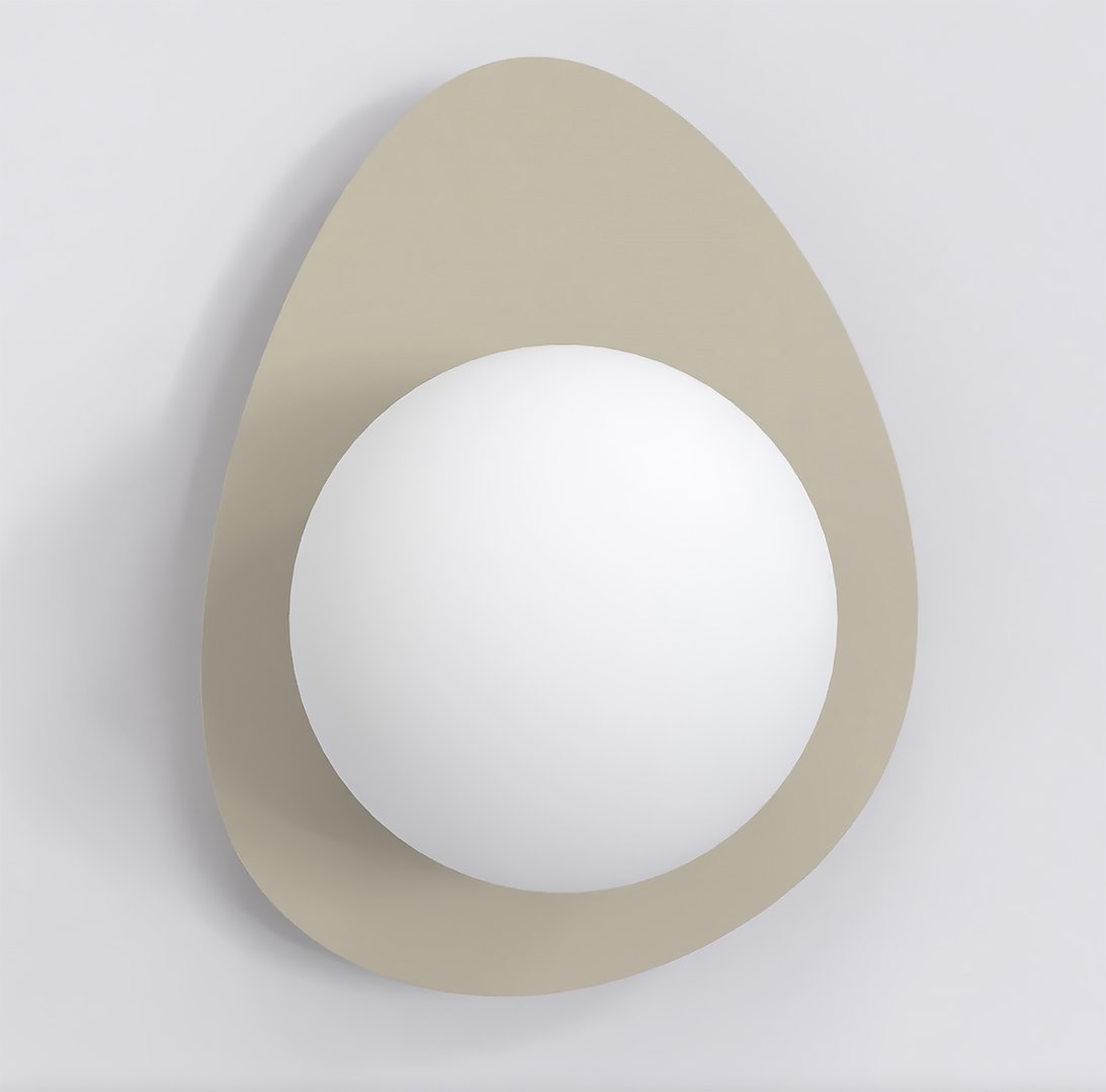 Wandlamp Gaunner Wit Ø10 cm - Afbeelding 2