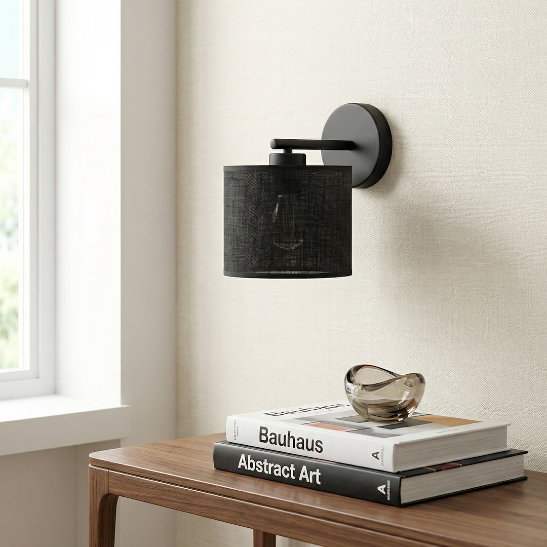 Wandlamp Kloossir Zwart Ø20 cm - Afbeelding 2