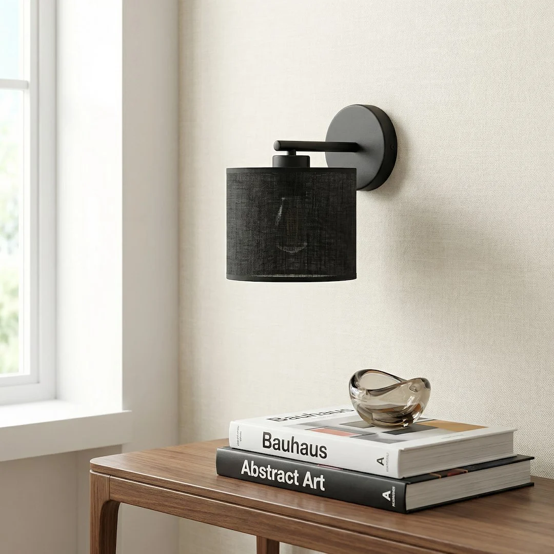 Wandlamp Kloossir Zwart Ø20 cm - Afbeelding 2