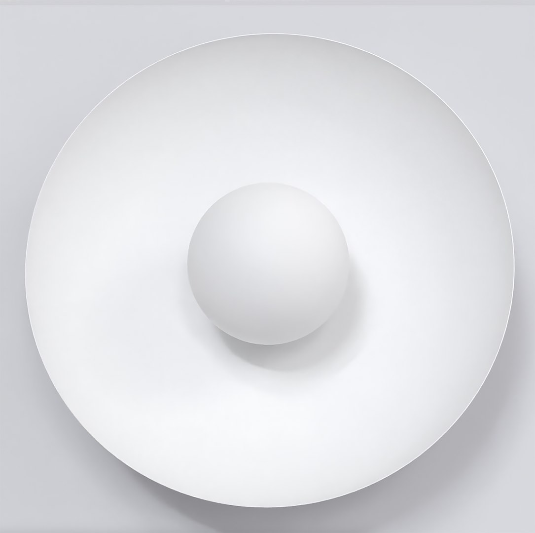 Wandlamp Tulesta Wit Ø10 cm - Afbeelding 2