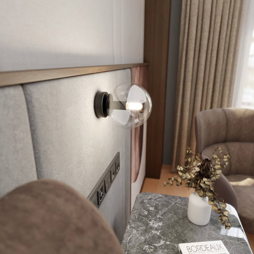 Hanglamp Heeldund Zwart Ø14 cm - Afbeelding 2