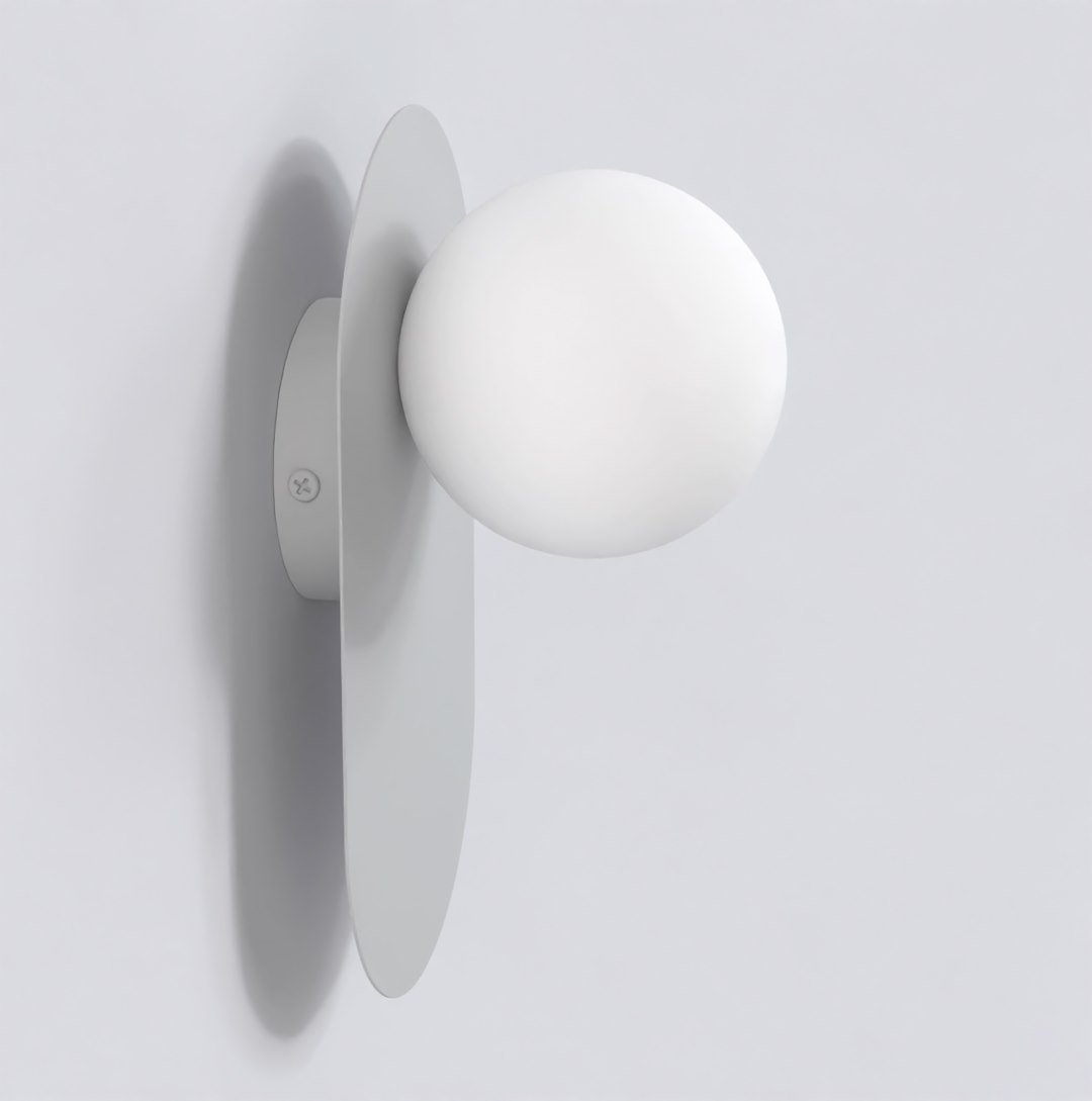 Plafondlamp Greitea Grijs Ø10 cm - Afbeelding 2