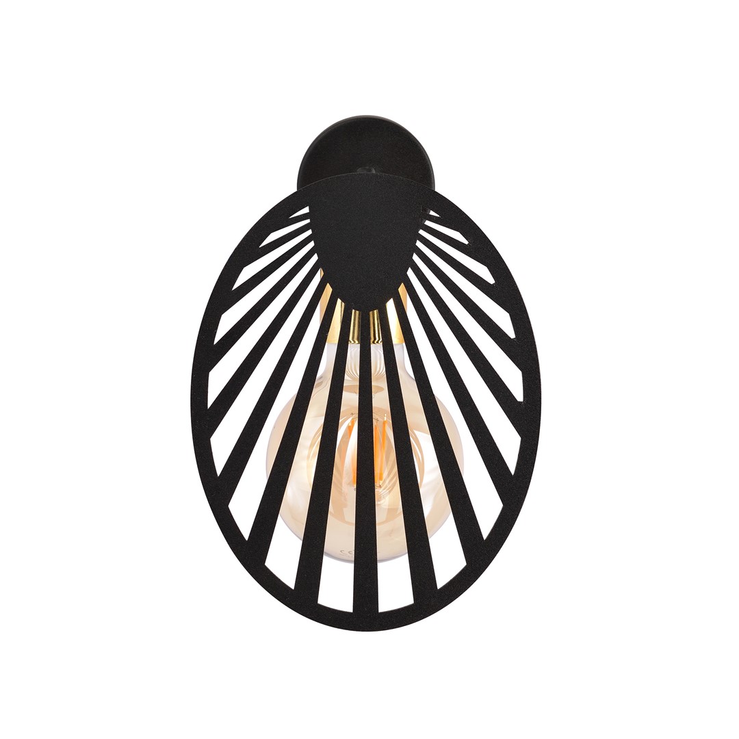 Wandlamp Haaskena Zwart - Afbeelding 2