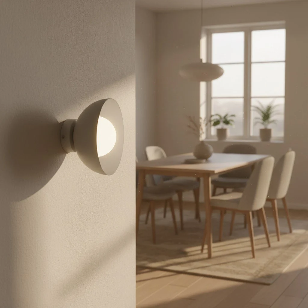 Wandlamp Mebora Wit Ø10 cm - Afbeelding 3
