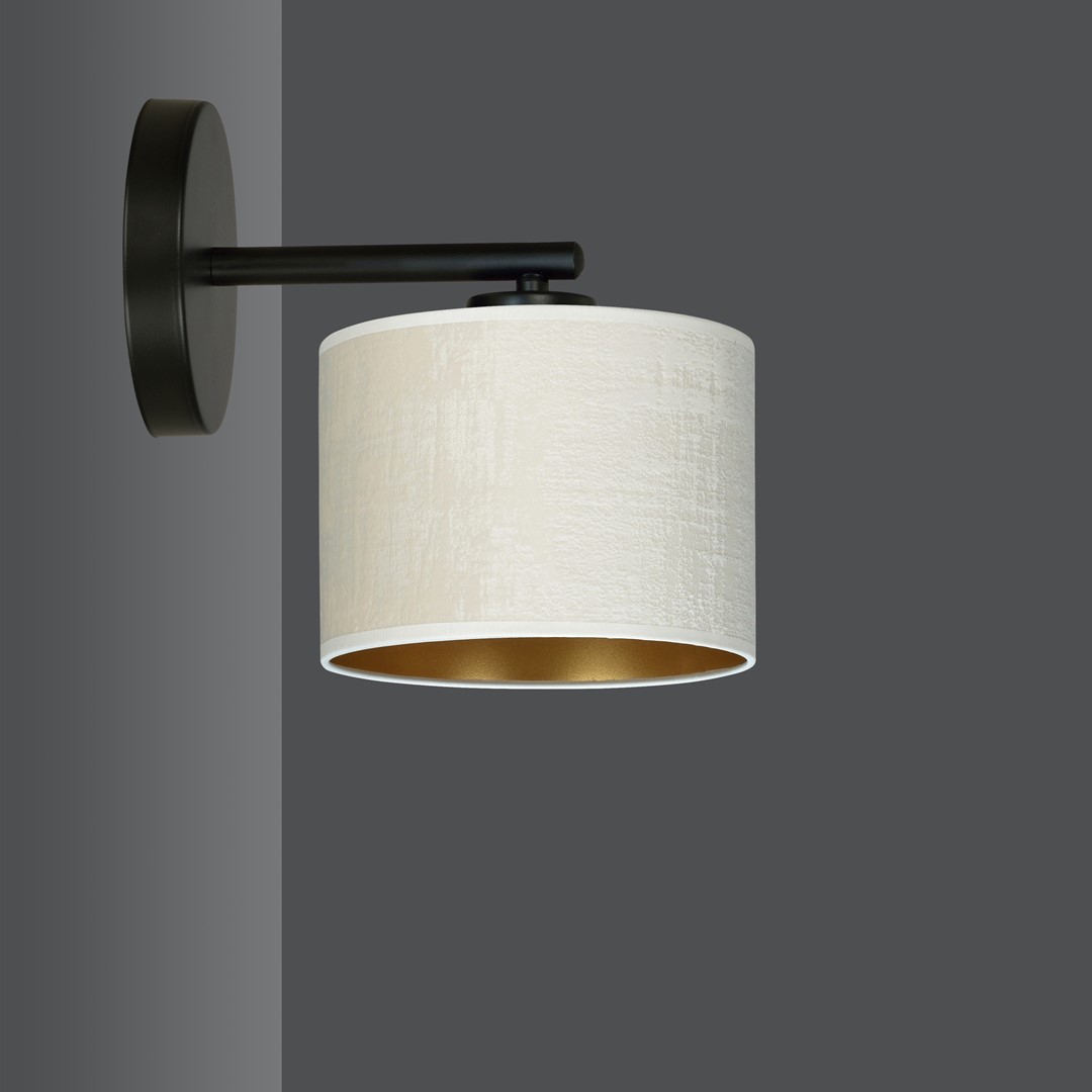 Wandlamp Baullor Zwart Ø20 cm - Afbeelding 3