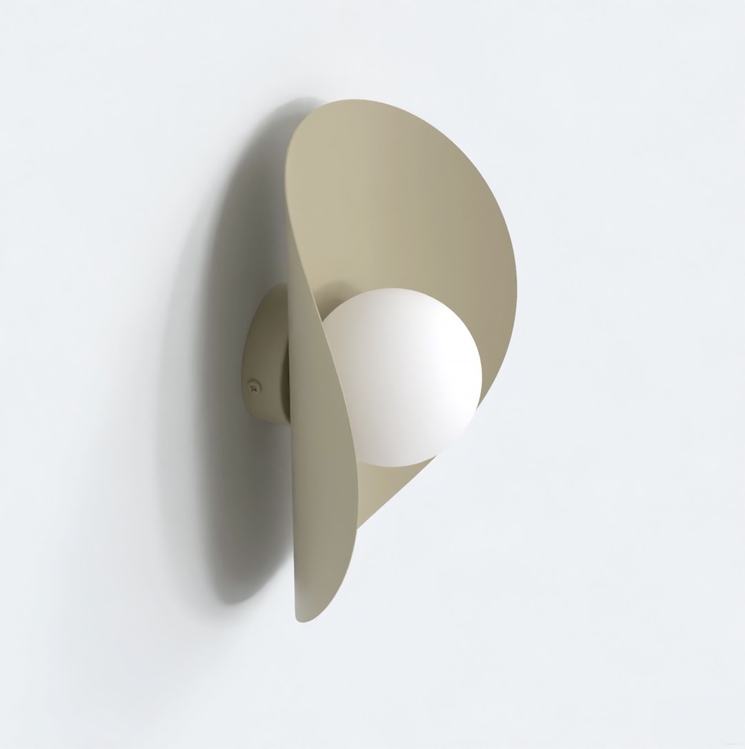 Wandlamp Hierri Wit Ø10 cm - Afbeelding 3