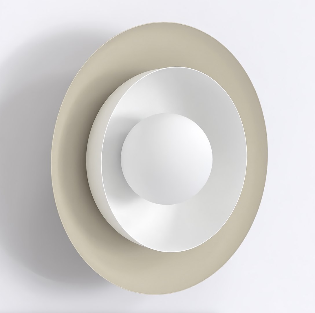 Wandlamp Klonaro Wit Ø10 cm - Afbeelding 3