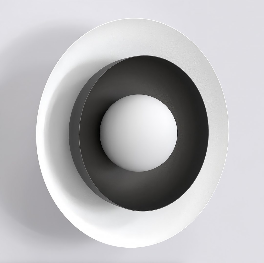 Wandlamp Kobe Wit Ø10 cm - Afbeelding 3