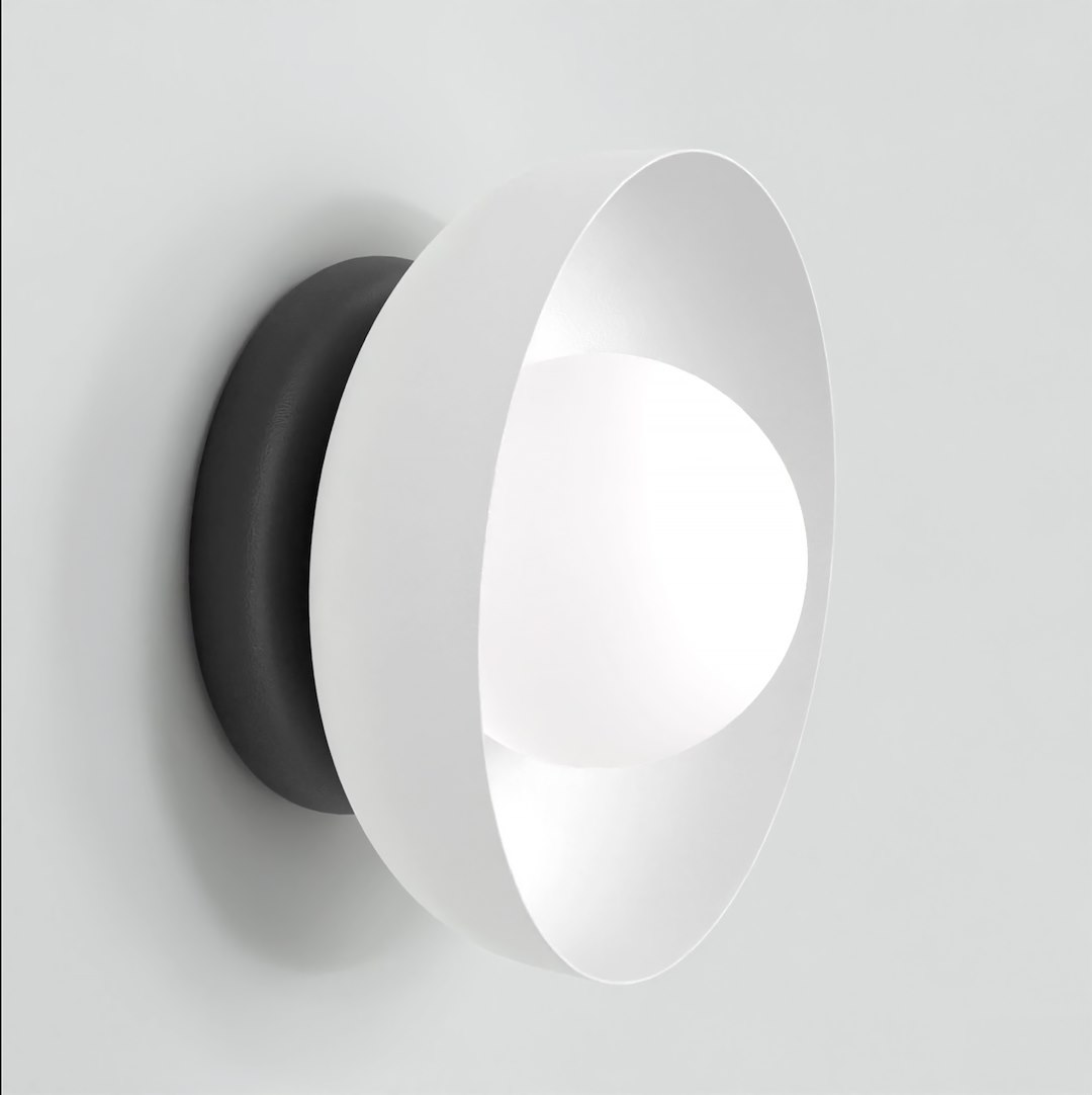Wandlamp Skuvand Wit Ø10 cm - Afbeelding 3