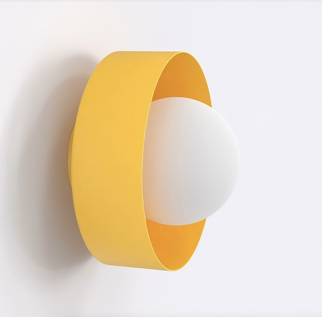 Wandlamp Diendura Grijs Ø10 cm - Afbeelding 3