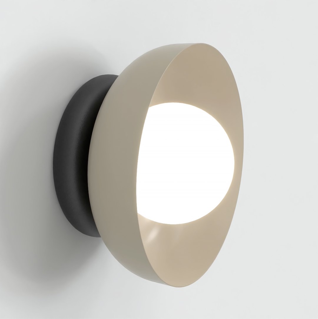 Wandlamp Braandi Wit Ø10 cm - Afbeelding 3
