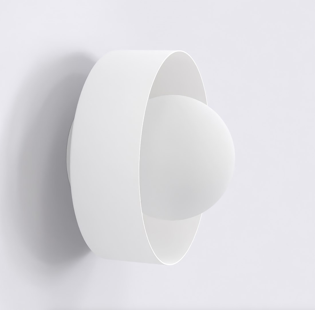 Wandlamp Slaakone Oranje Ø10 cm - Afbeelding 3