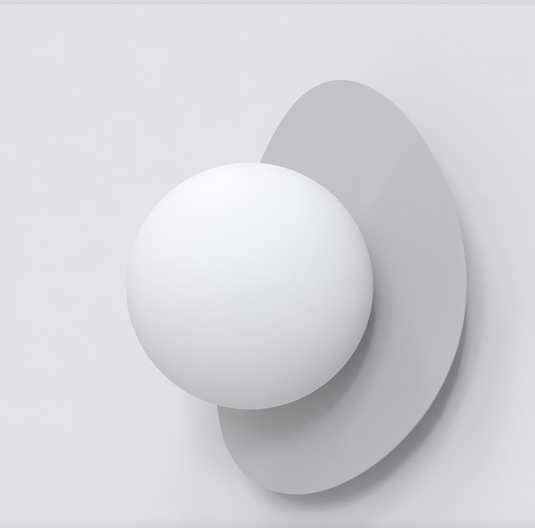 Wandlamp Broskella Grijs Ø10 cm - Afbeelding 3
