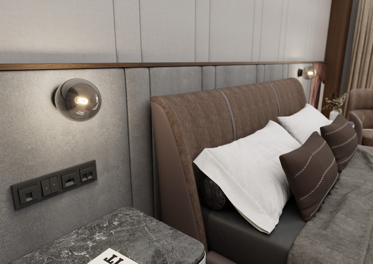 Hanglamp Sleildea Zwart Ø14 cm - Afbeelding 3