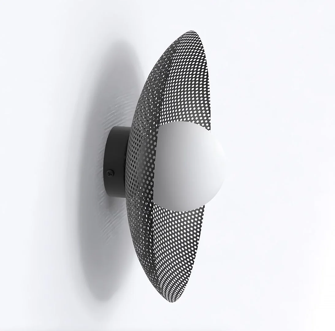 Wandlamp Tonella Zwart Ø10 cm - Afbeelding 3