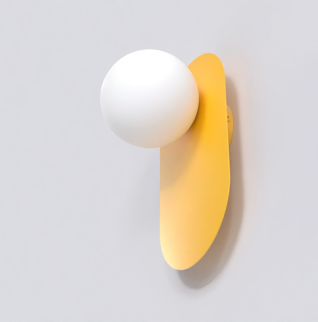 Plafondlamp Gasira Oranje Ø10 cm - Afbeelding 3
