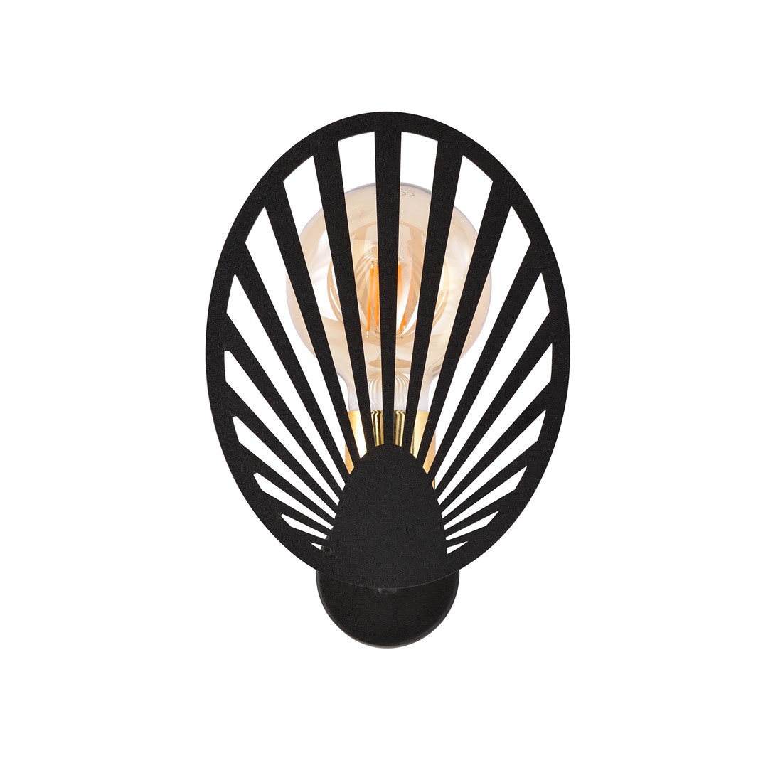Wandlamp Klelum Zwart - Afbeelding 3
