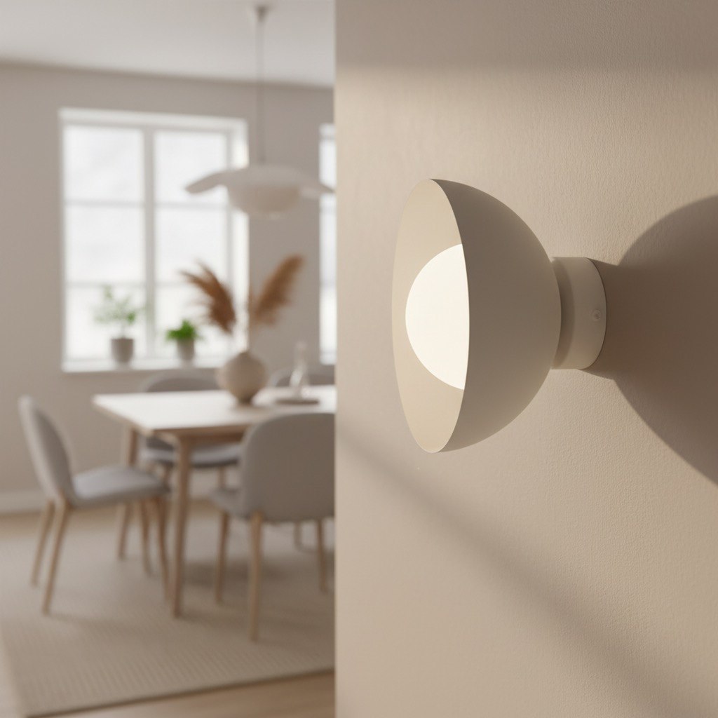 Wandlamp Tandon Wit Ø10 cm - Afbeelding 3